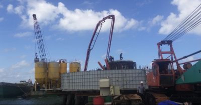 REINFORCEMENT CONCRETE FOR OFFSHORE PILECAP&#039;s WTG